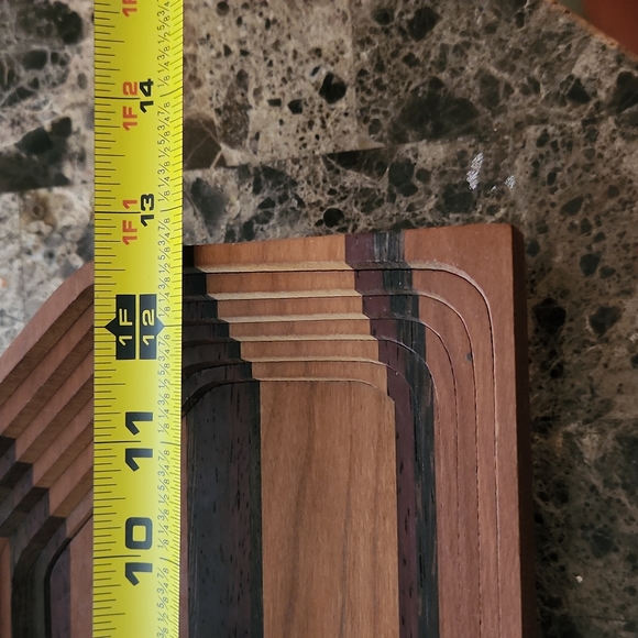 Vintage Deep Spring Collapsible Wooden Basket - Picture 7 of 8